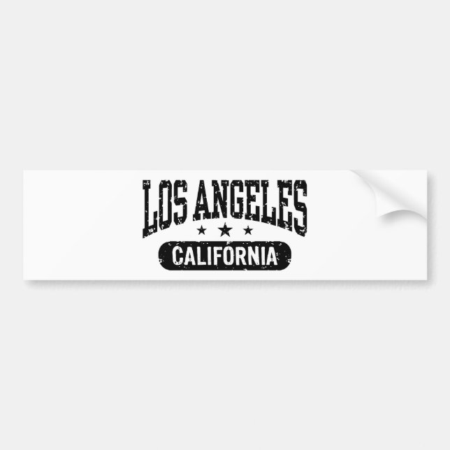 Los Angeles Bumper Sticker (Front)