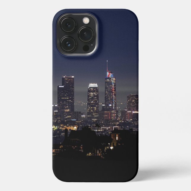 Los Angeles by night iPhone 13 Pro Max Case (Back)