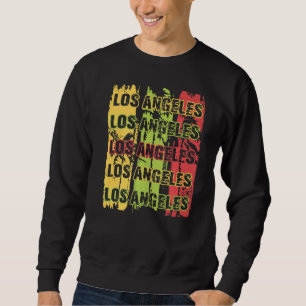 Los Angeles Ca 80s Retro Vintage Los Angeles Sweatshirt