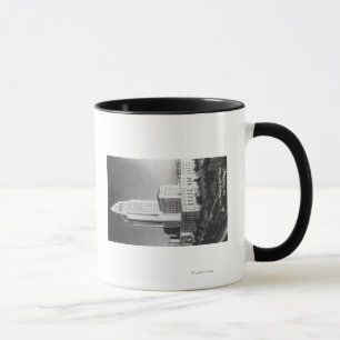 Los Angeles, CA City Hall and Town View Mug