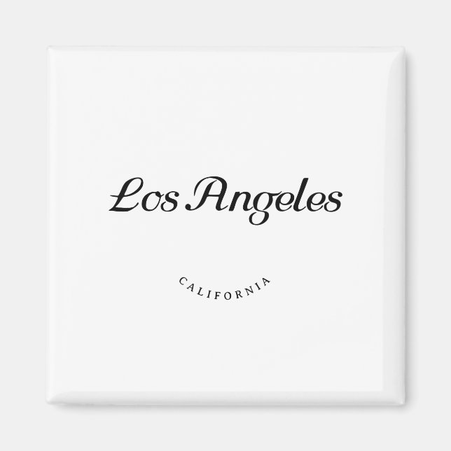 Los Angeles CA Magnet (Front)