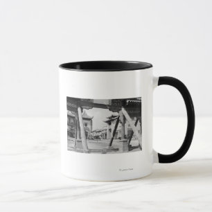 Los Angeles, CA New Chinatown Street Scene Mug