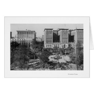 Los Angeles, CA Perishing Square and Biltmore