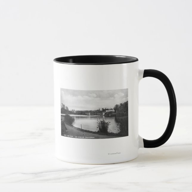 Los Angeles, CA West Lake Park City View Mug (Right)