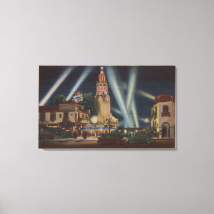 Los Angeles, CAFox Carthay Circle Theatre View Canvas Print