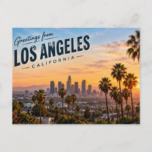 Los Angeles Cali Postcard