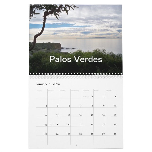 Los Angeles, California 2015 Calendar (Jan 2026)