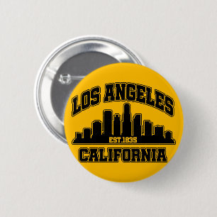 Los Angeles,California 6 Cm Round Badge