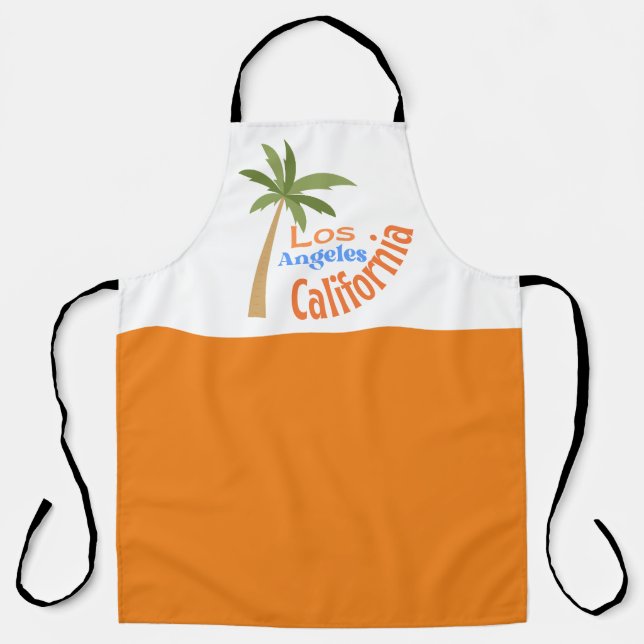 LOS ANGELES CALIFORNIA APRON (Front)