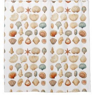 Los Angeles california beach home decor Shower Curtain
