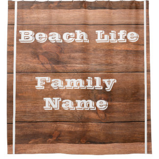 Los Angeles california beach home decor Shower Curtain