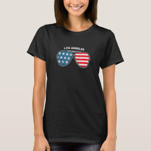 Los Angeles California Ca Us Cities America 4th Of T-Shirt