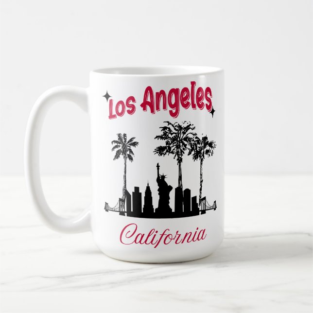 Los Angeles California   Coffee Mug (Left)