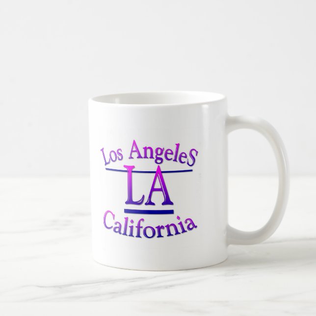 Los Angeles California Coffee Mug (Right)