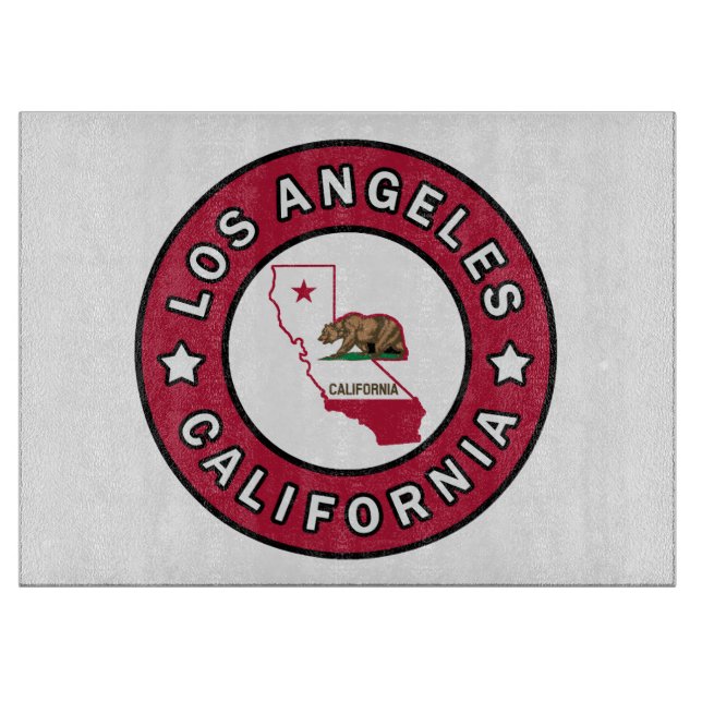 Los Angeles California Cutting Board (Front)