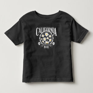 Los Angeles California Floral Graphic Toddler T-Shirt