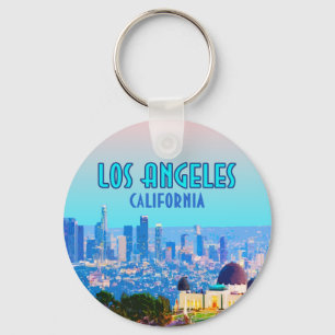 Los Angeles California Griffith Observatory Key Ring
