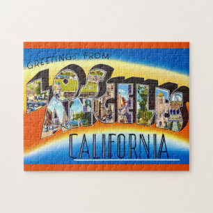 Los Angeles California Jigsaw Puzzle