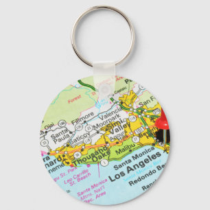 Los Angeles, California Key Ring
