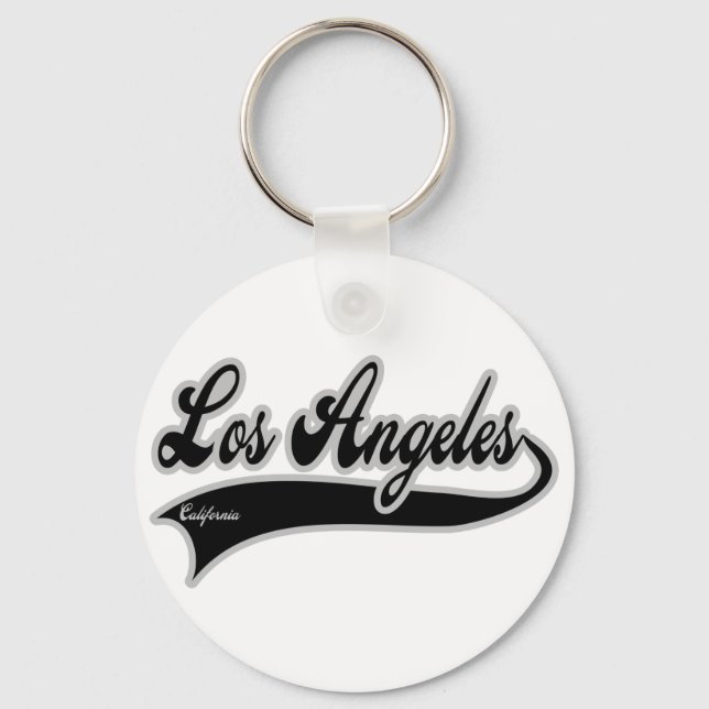 Los angeles California Key Ring (Front)