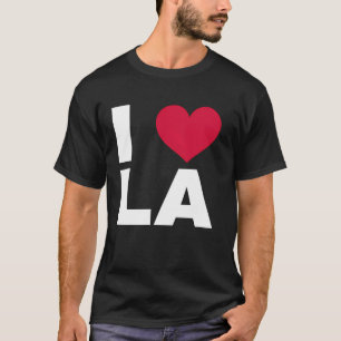 Los Angeles California LA Native Heart Love Home S T-Shirt