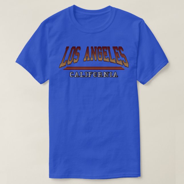 Los Angeles California Love Sport TShirt (Design Front)