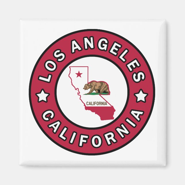 Los Angeles California Magnet (Front)