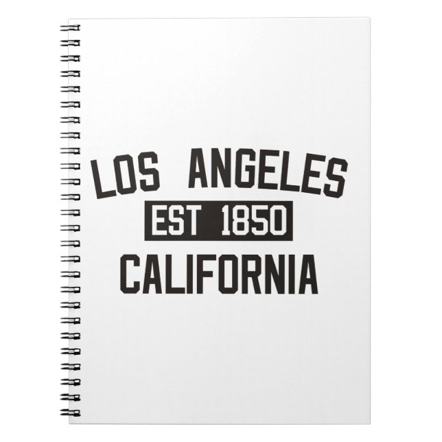 Los Angeles - California Notebook (Front)