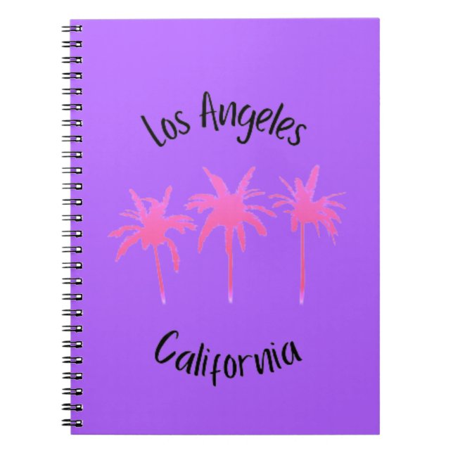 Los Angeles California   Notebook (Front)