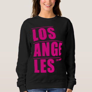 Los Angeles California Palms Floral Los Angeles Pa Sweatshirt