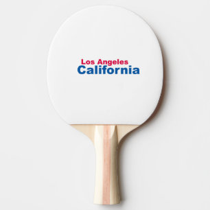 Los Angeles California Ping Pong Paddle