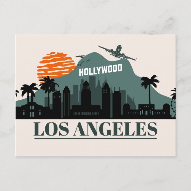 Los Angeles, CALIFORNIA Postcard (Front)
