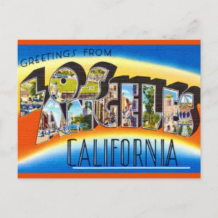 Los Angeles California Postcard