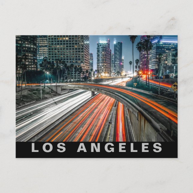 LOS ANGELES CALIFORNIA POSTCARD (Front)