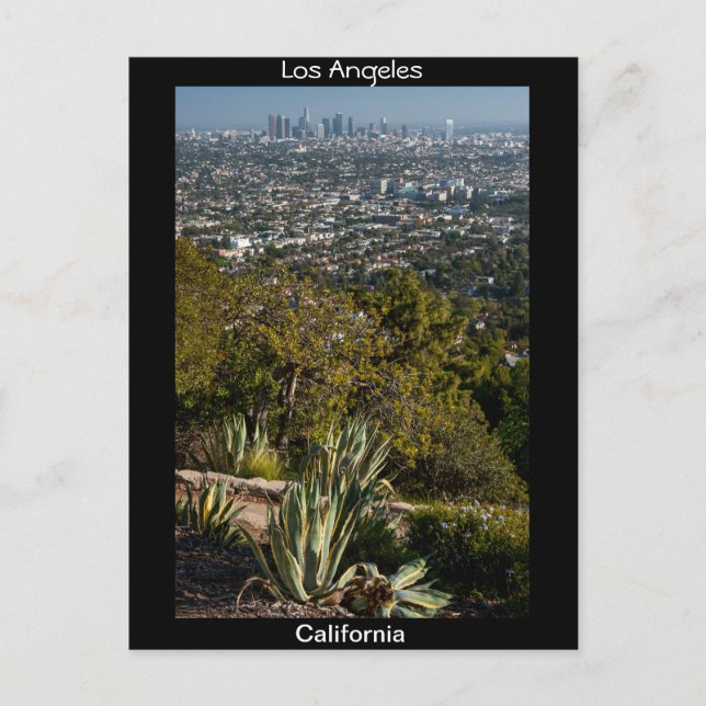 Los Angeles, California postcard (Front)