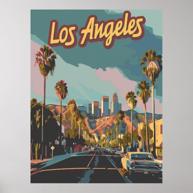 Los Angeles California Poster (Front)