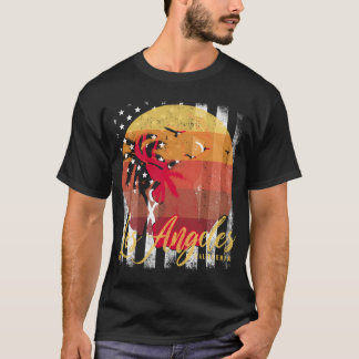 Los Angeles California Retro Vintage Gift T-Shirt