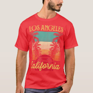 Los Angeles California Retro Vintage Palm Trees  T-Shirt