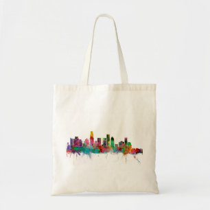 Los Angeles California Skyline Tote Bag