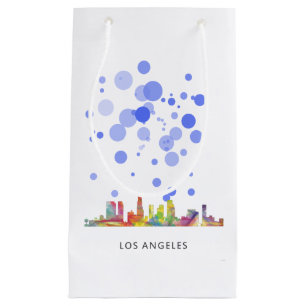 LOS ANGELES, CALIFORNIA SKYLINE WB1- SMALL GIFT BAG