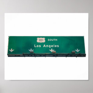 Los Angeles, California street sign