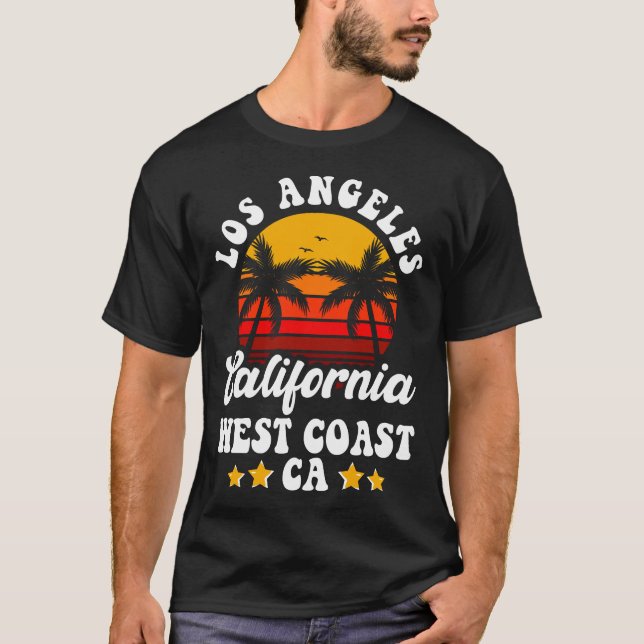 Los Angeles California  T-Shirt (Front)