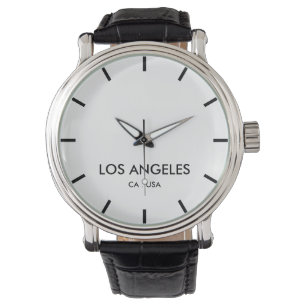 Los Angeles California time zone minimalist Watch