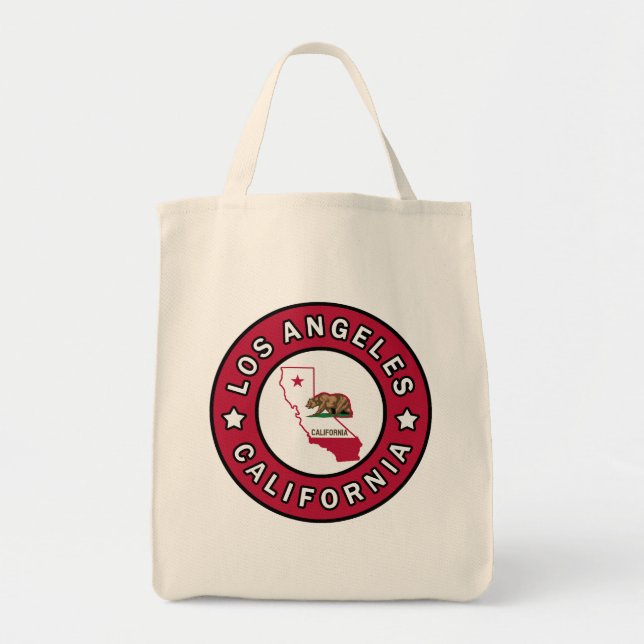 Los Angeles California Tote Bag (Front)