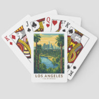 Los Angeles California Travel Art Vintage