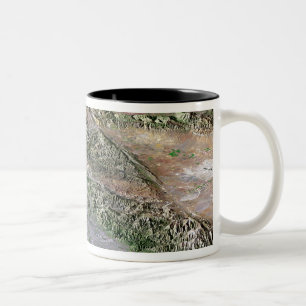 Los Angeles, California Two-Tone Coffee Mug