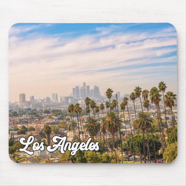 Los Angeles, California, USA Mouse Mat (Front)