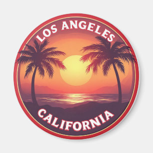 Los Angeles California Vacation Keepsake Magnet