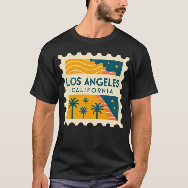 Los Angeles California Vintage T-Shirt (Front)
