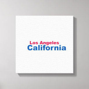 Los Angeles, California Wrapped Canvas